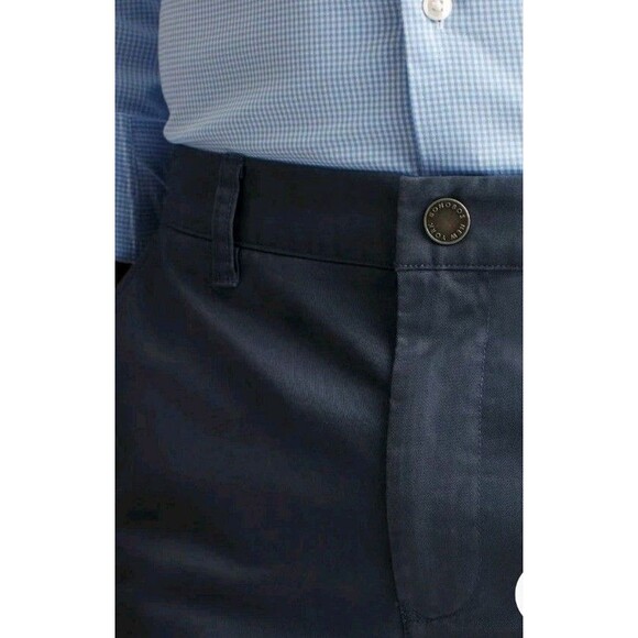 Bonobos Stretch Washed Chino Pants-Blue 40x30 New Casual Preppy Neutral- Skinny - Picture 7 of 11